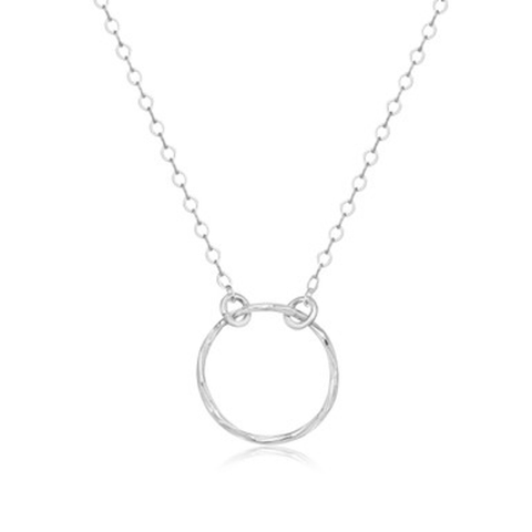 Forever Mine Necklace - 16" Silver
