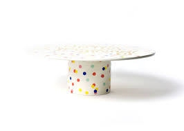 Happy Dot Happy Everything! Cake Stand - 14"
