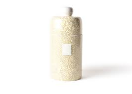 Gold Small Dot Mini Canister