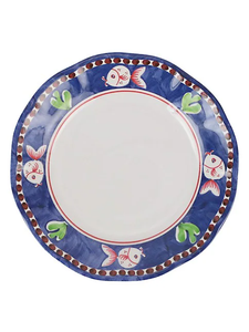 Melamine Campagna Pesce Dinner Plate