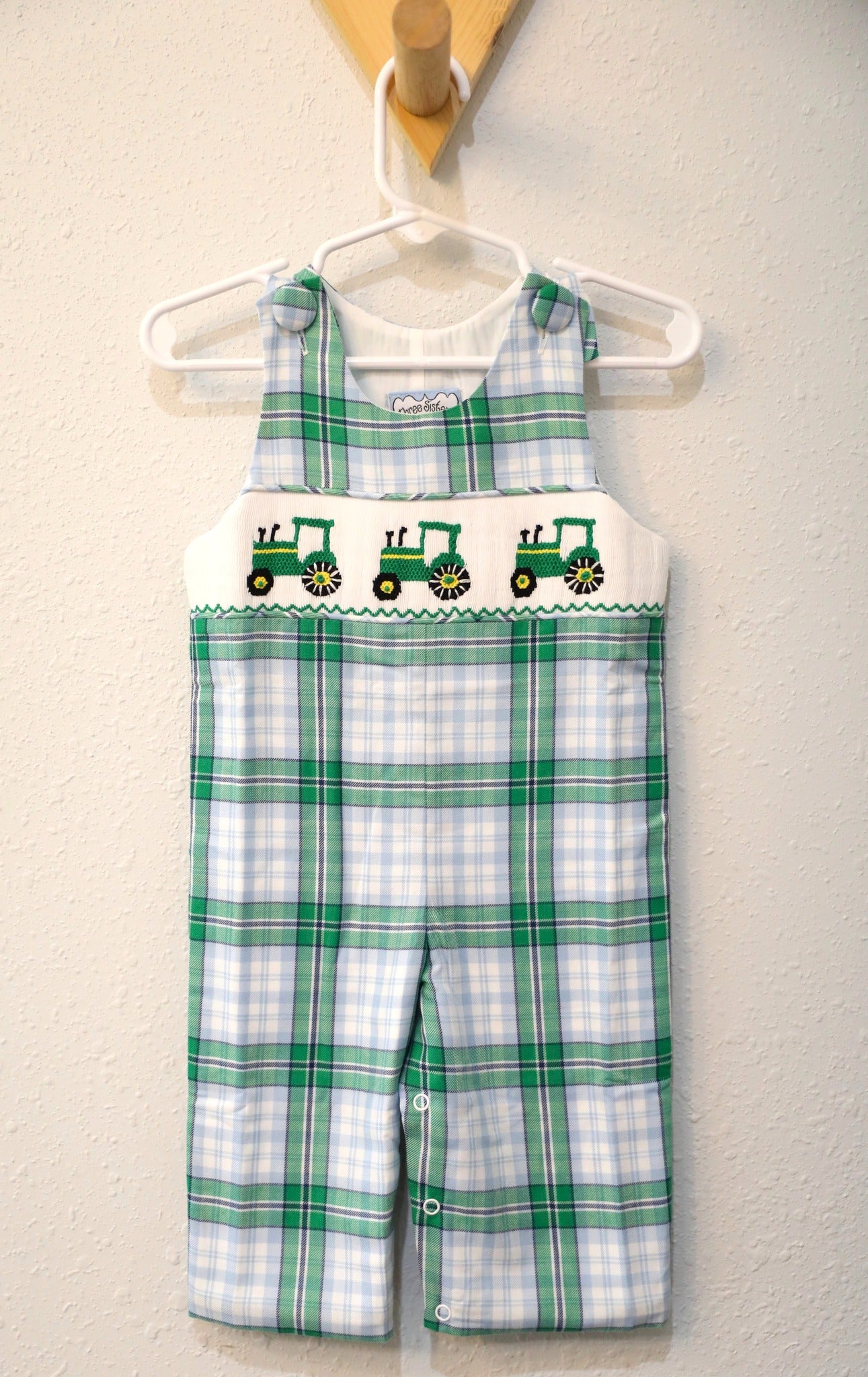 Tractor Smocked Longall