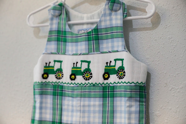 Tractor Smocked Longall